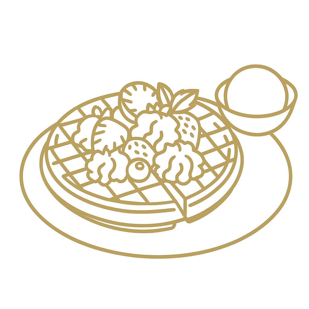 وافل بلجيكي